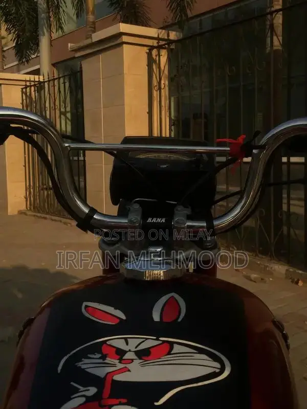 CD 70 Motorcycle 2024 Model - Red Color Classic Bike