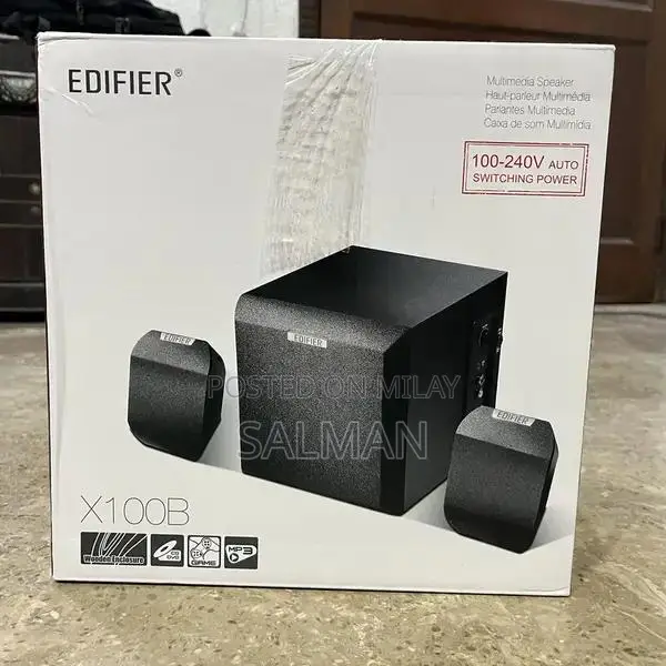 Edifier X100B 2.1 Subwoofer Speaker System