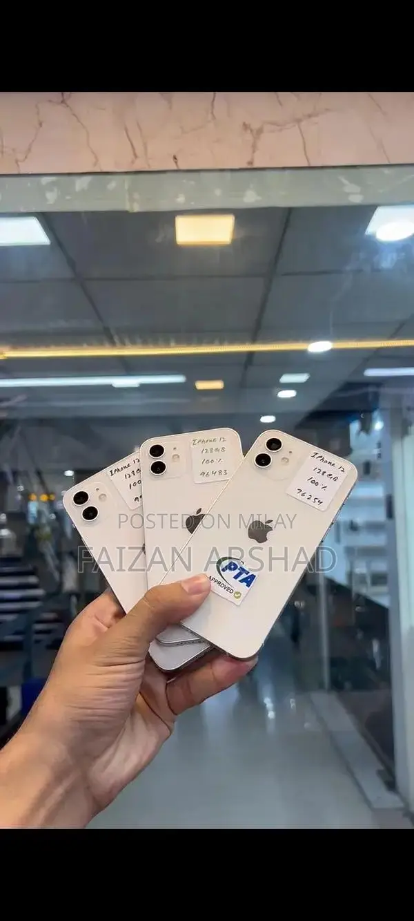 Pristine iPhone 12 128GB PTA Approved Smartphone