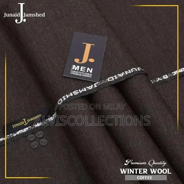 Premium Wool Unstitched Winter Suit for Men
