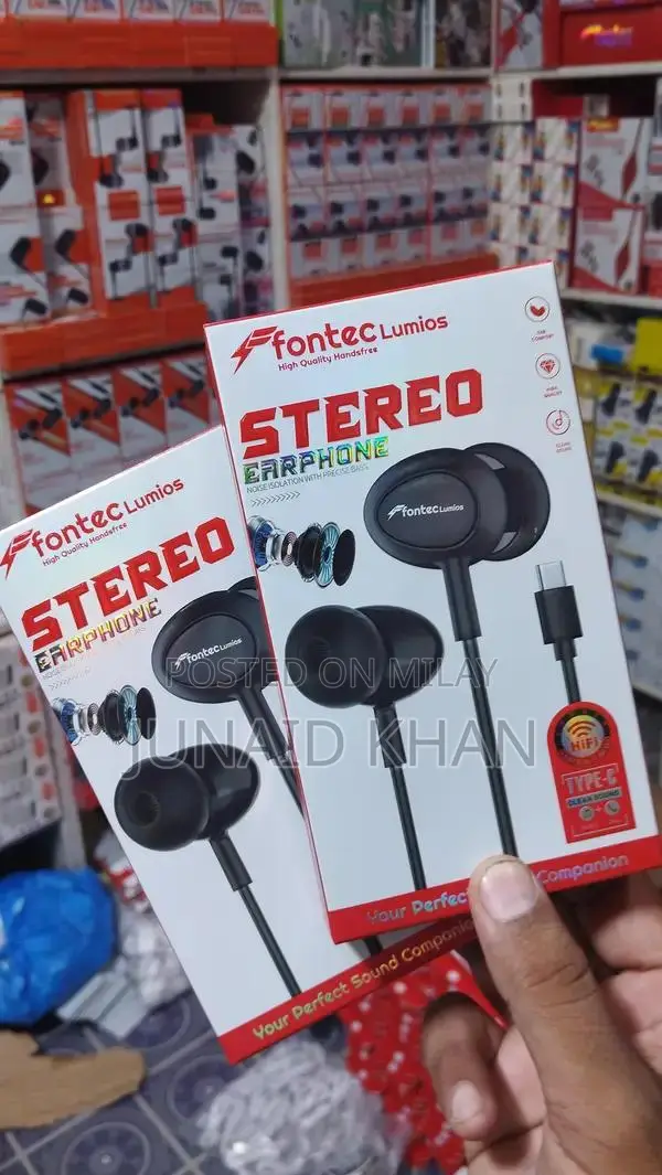 Type C Hands-Free Earphones with Clear Sound Quality