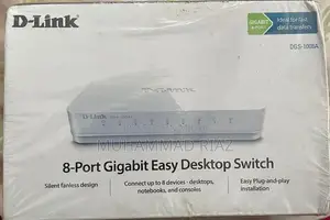 D-Link 8-Port Gigabit Ethernet Desktop Network Switch