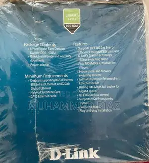 D-Link 8-Port Gigabit Ethernet Desktop Network Switch