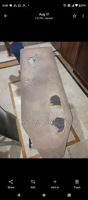 Photo - Iron Stand - Excellent Condition, Versatile Home Furniture