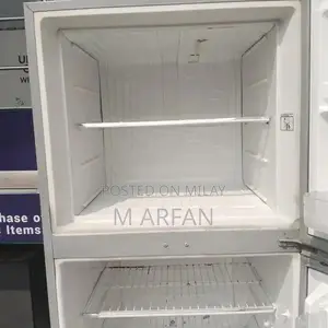 Dawlance 2-Door Medium Refrigerator - White & Gray