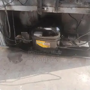 Dawlance 2-Door Medium Refrigerator - White & Gray