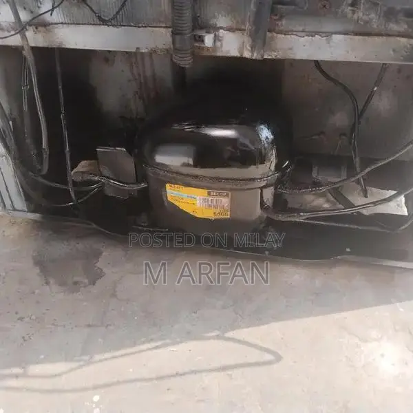 Dawlance 2-Door Medium Refrigerator - White & Gray