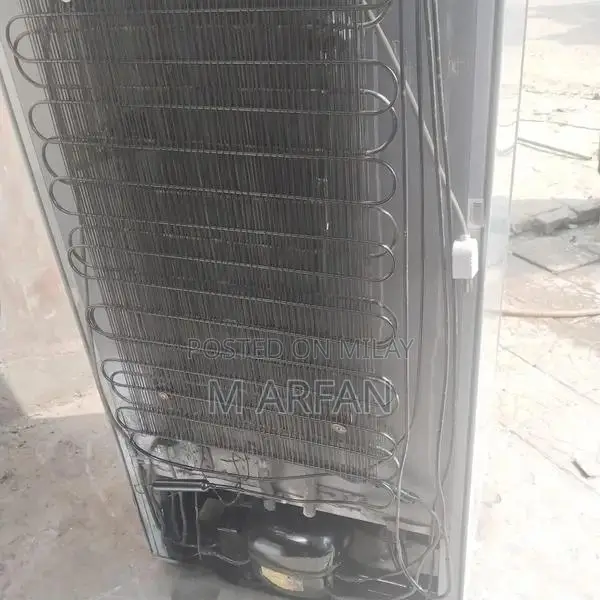 Dawlance 2-Door Medium Refrigerator - White & Gray