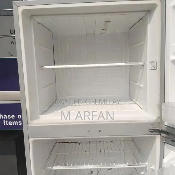 Dawlance 2-Door Medium Refrigerator - White & Gray