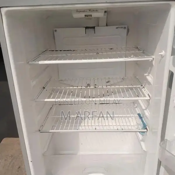 Dawlance 2-Door Medium Refrigerator - White & Gray