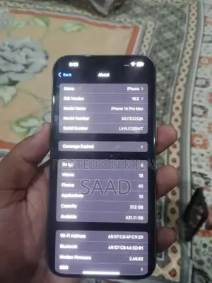 Apple iPhone 15 Pro Max High-Performance Smartphone