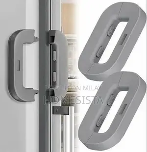 Photo - Child Safety Refrigerator Door Lock - Self-Adhesive Plastic Lock