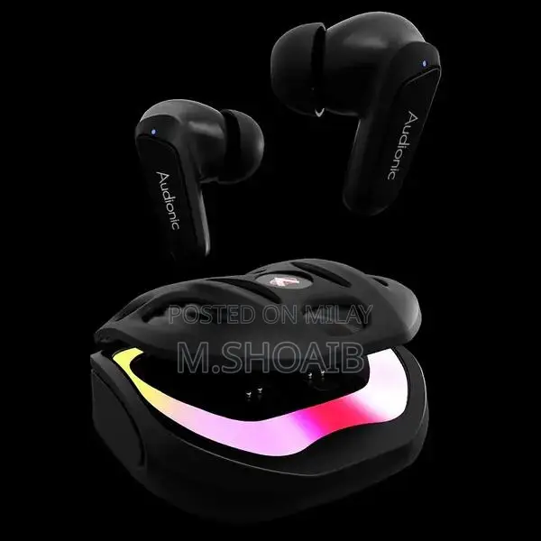 Wireless Bluetooth 5.4 Gaming Earbuds with ENC and RGB Lights