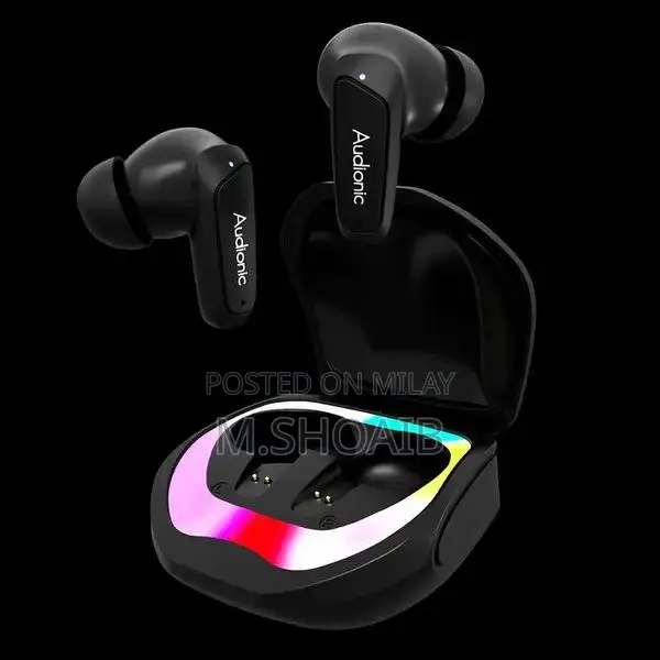 Wireless Bluetooth 5.4 Gaming Earbuds with ENC and RGB Lights