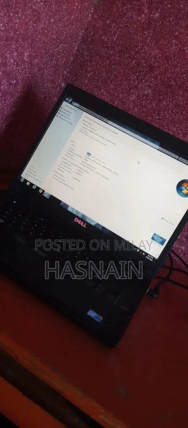 Dell Core 2 Duo Laptop - Nearly New Condition with Fresh Charger