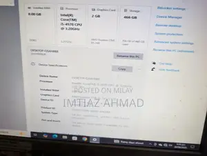 Lenovo Core i5 Laptop with AMD Graphics and 8GB RAM