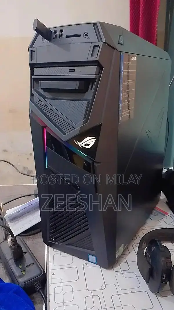 High-Performance Gaming PC with Core i5 and AMD Radeon RX 580