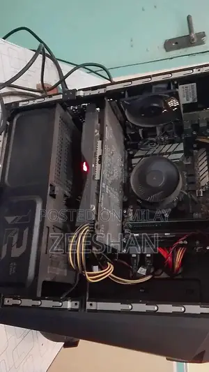 High-Performance Gaming PC with Core i5 and AMD Radeon RX 580