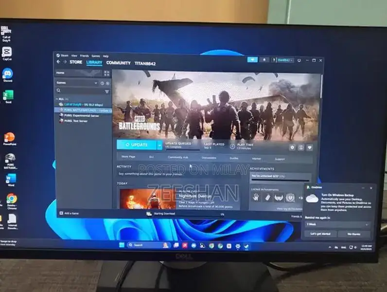 High-Performance Gaming PC with Core i5 and AMD Radeon RX 580