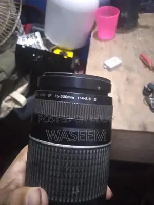 Canon 450D DSLR Camera with EF-S 75-300mm Telephoto Lens