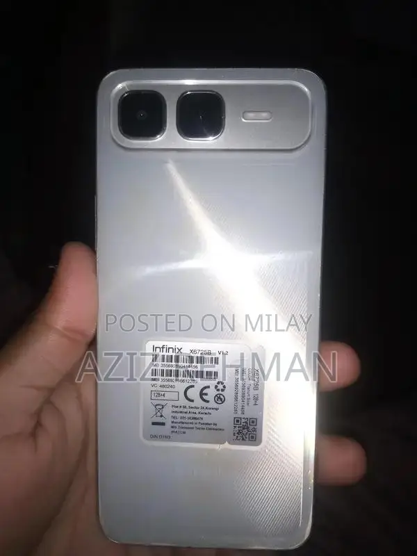 Infinix Smart 10 Plus Smartphone - White Gray Edition