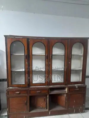 Photo - Wooden Crockery Cabinet with Minor Wear