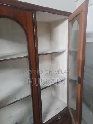 Wooden Crockery Cabinet with Minor Wear