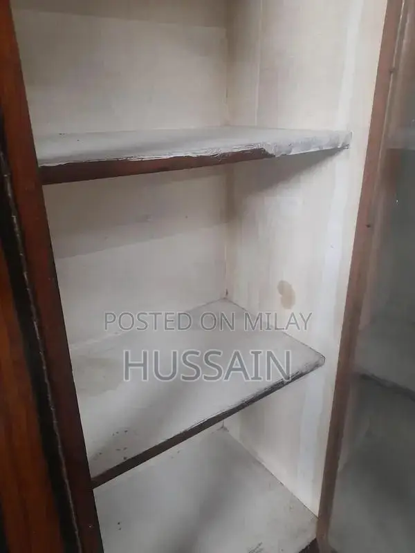 Wooden Crockery Cabinet with Minor Wear