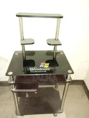 Mobile Computer Workstation Trolley Cart