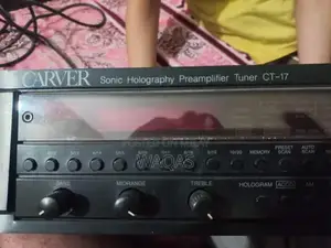 Carver Sonic Holography Preamplifier Tuner Control System