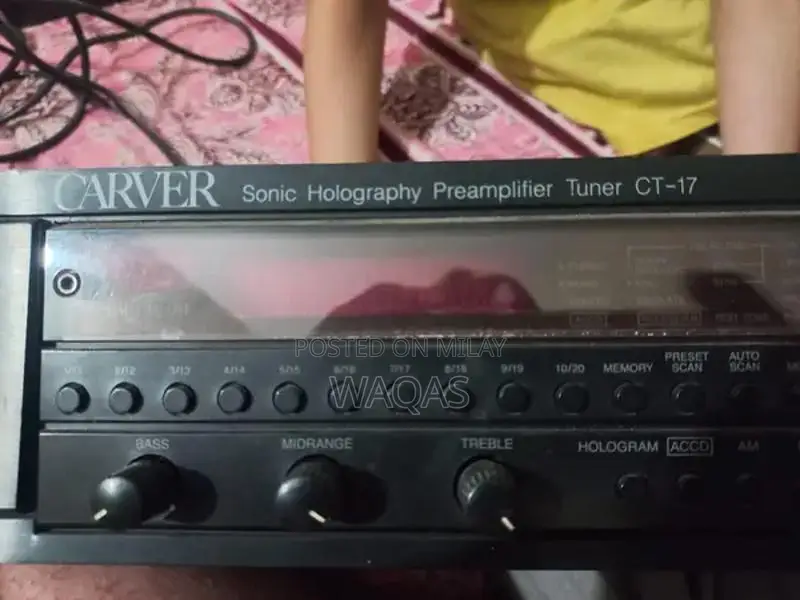Carver Sonic Holography Preamplifier Tuner Control System