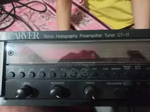 Carver Sonic Holography Preamplifier Tuner Control System