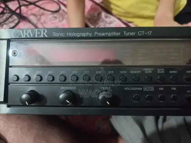 Carver Sonic Holography Preamplifier Tuner Control System