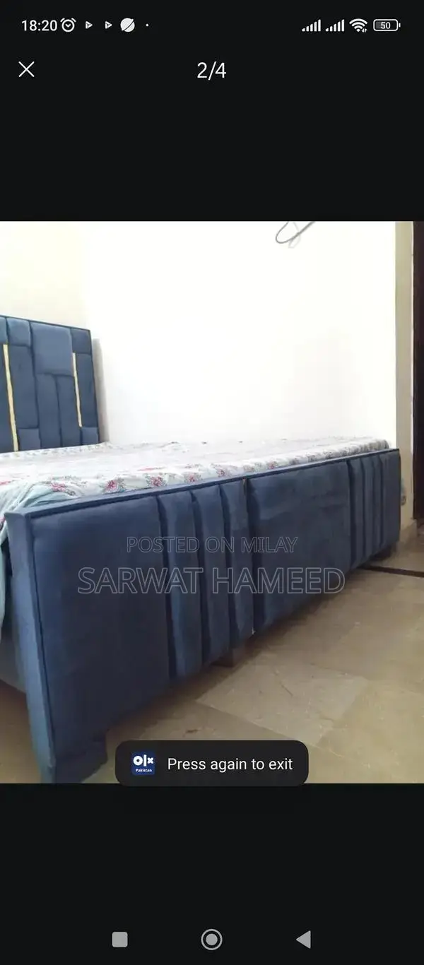 Contemporary White Bedroom Furniture in New Condition