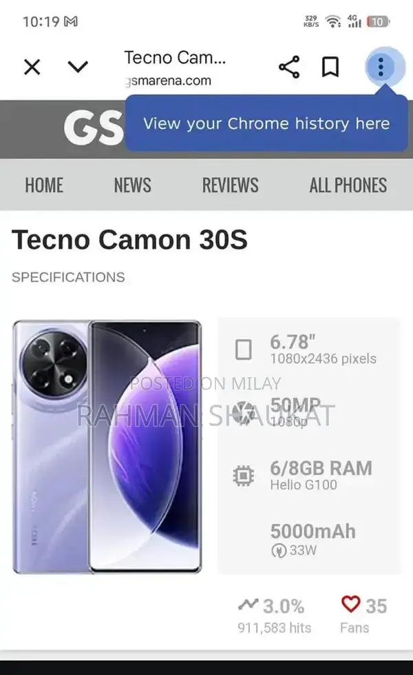 Curved AMOLED Smartphone with Fast Charging and Large Storage