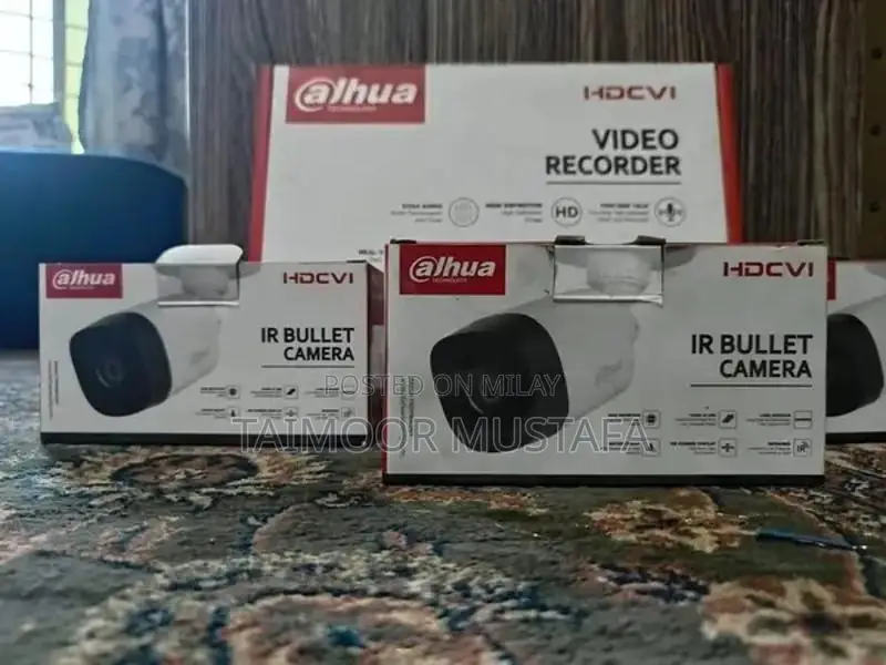 Dahua 3-Camera HD CCTV Security System with DVR