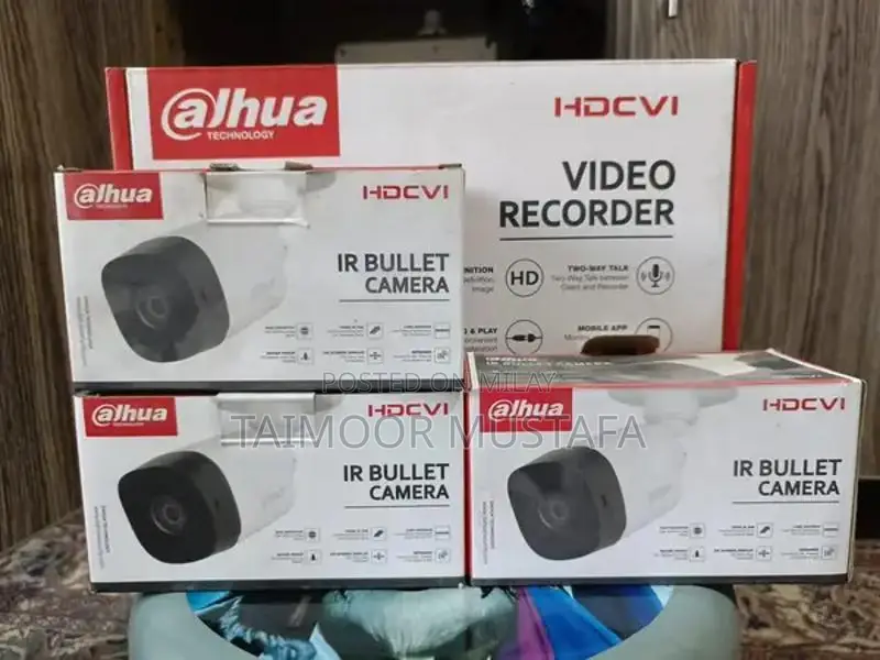 Dahua 3-Camera HD CCTV Security System with DVR