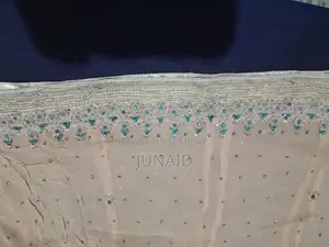 Skin Tone Nikah Maxi Dress - Elegant Wedding Attire