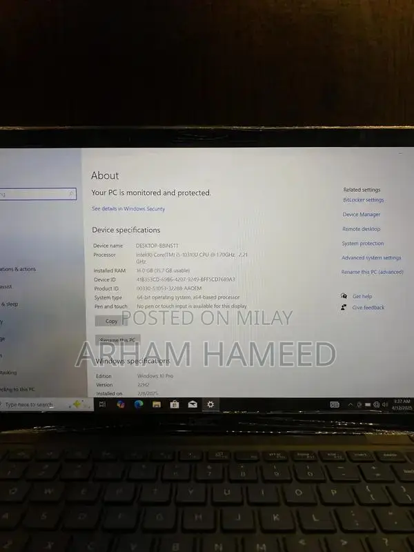 Dell Latitude 7410 Business Laptop 14" i5 10th Gen