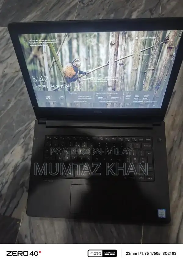 Dell Laptop i3 6th Gen 8GB RAM 128GB Storage Compact