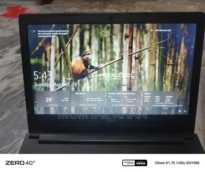 Dell Laptop i3 6th Gen 8GB RAM 128GB Storage Compact