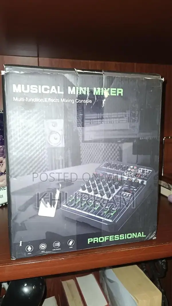 Depusheng T6 Professional Audio Mixing Console