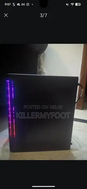 High-Performance Gaming PC with RX 580 GPU