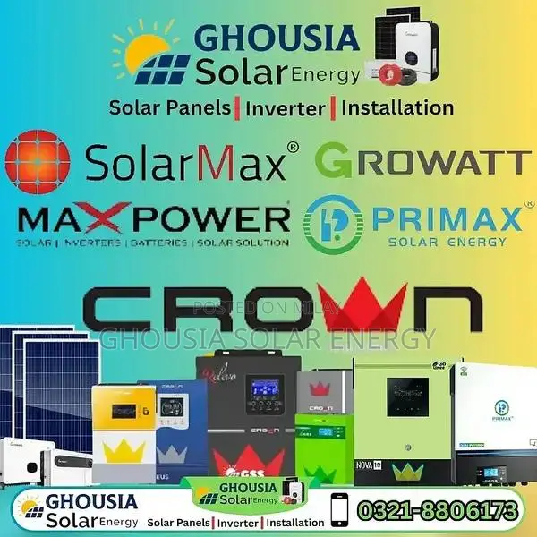 Crown Xavier Solar Inverter - Multiple Capacity Options 3-9.8 kW