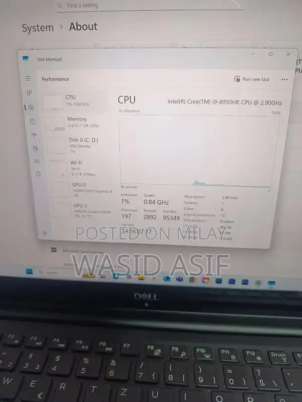 Dell Precision 5530 Mobile Workstation: i9, 4K Touch, Quadro GPU
