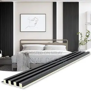 Photo - WPC & PVC Wall Panels - Interior Design 3D Wall Covering