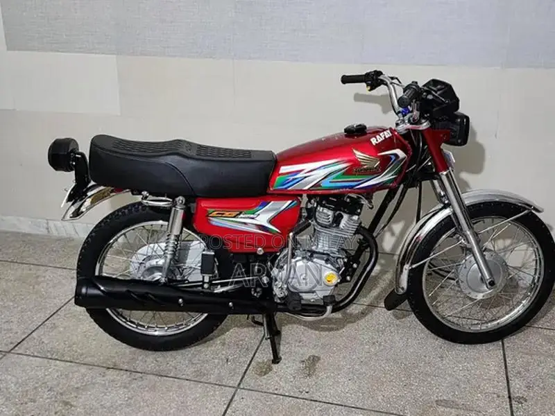 Honda CG125 Motorcycle - Low Mileage, Excellent Condition
