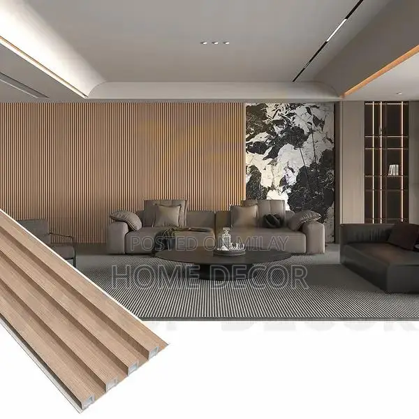 WPC & PVC Wall Panels - Interior Design 3D Wall Covering