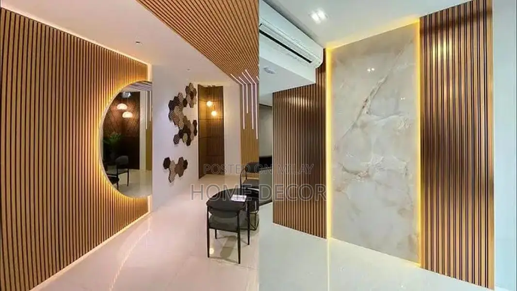 WPC & PVC Wall Panels - Interior Design 3D Wall Covering