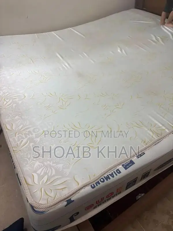 Diamond King Size Bed Frame in Excellent Condition